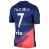 Original Fußballtrikot Atlético Madrid Joao Felix 7 Auswärtstrikot 2021-22 Für Herren